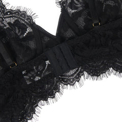 a close up of a bra with a belt
