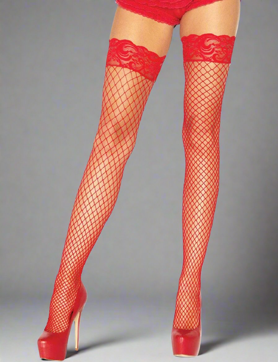 Scandals Lace Top Fishnet Stockings Scandals 