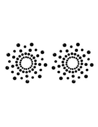 Scandals Lingerie Diamanté nipple covers with sparkling designs for a glamorous, shiny look, perfect as nipple tassels and pasties.