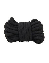 Thumbnail for a black rope on a white background