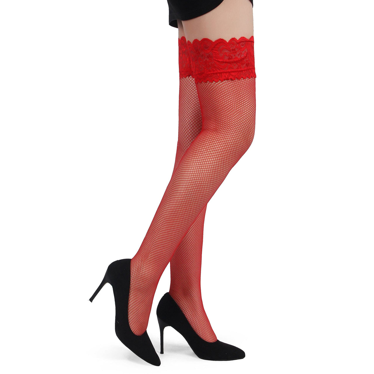 Scandals Lace Top Fishnet Stockings Scandals 