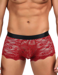Thumbnail for a close up of a man wearing a red underwear