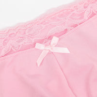 Thumbnail for Scandals Men Pink Sissy Lace Bra Set Menswear Scandals Lingerie 