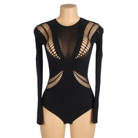 Thumbnail for a female mannequin wearing a black bodysuit