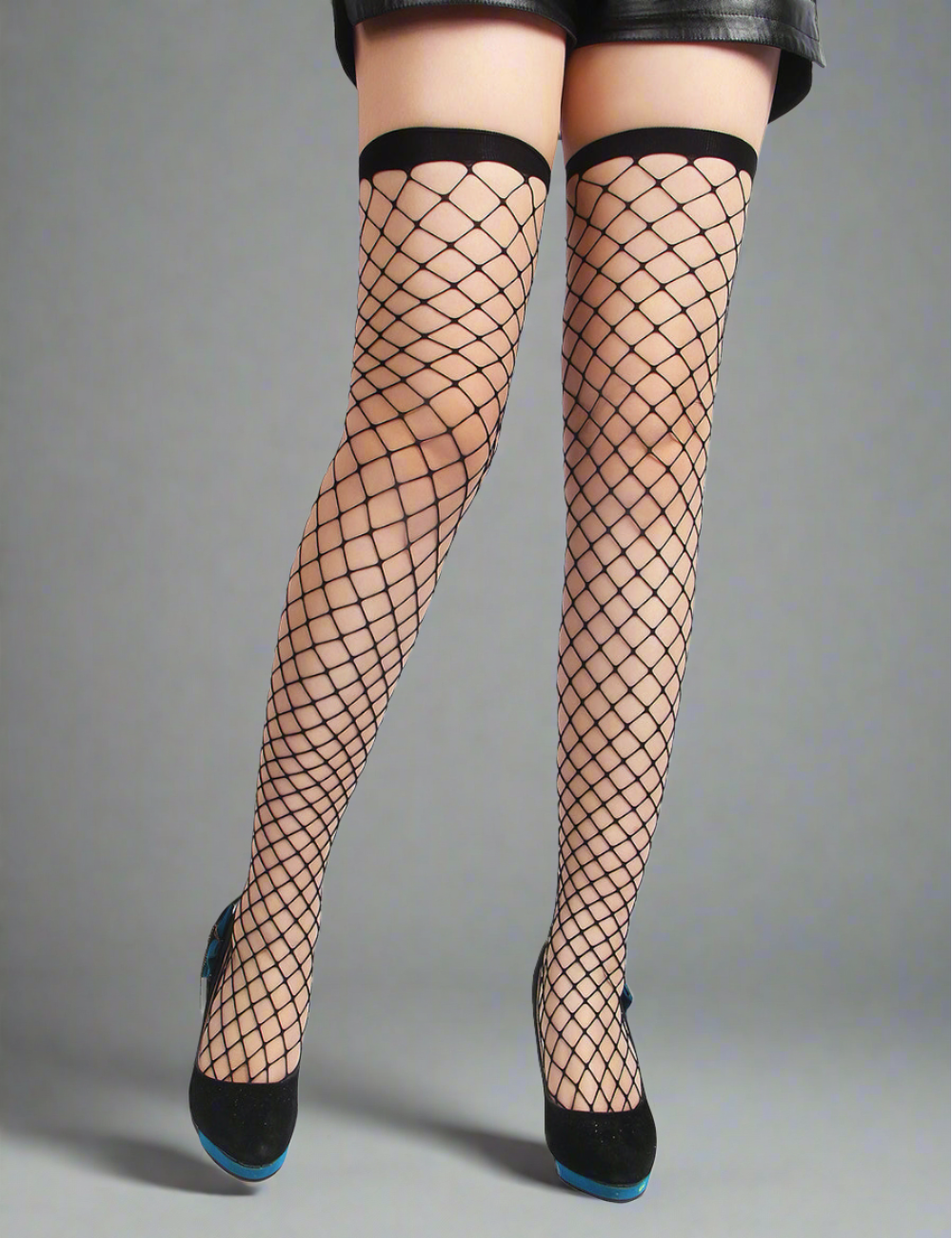 Sexy Fence Pattern Sexy Stockings by Scandals - High-Quality Comfort & Sensuality