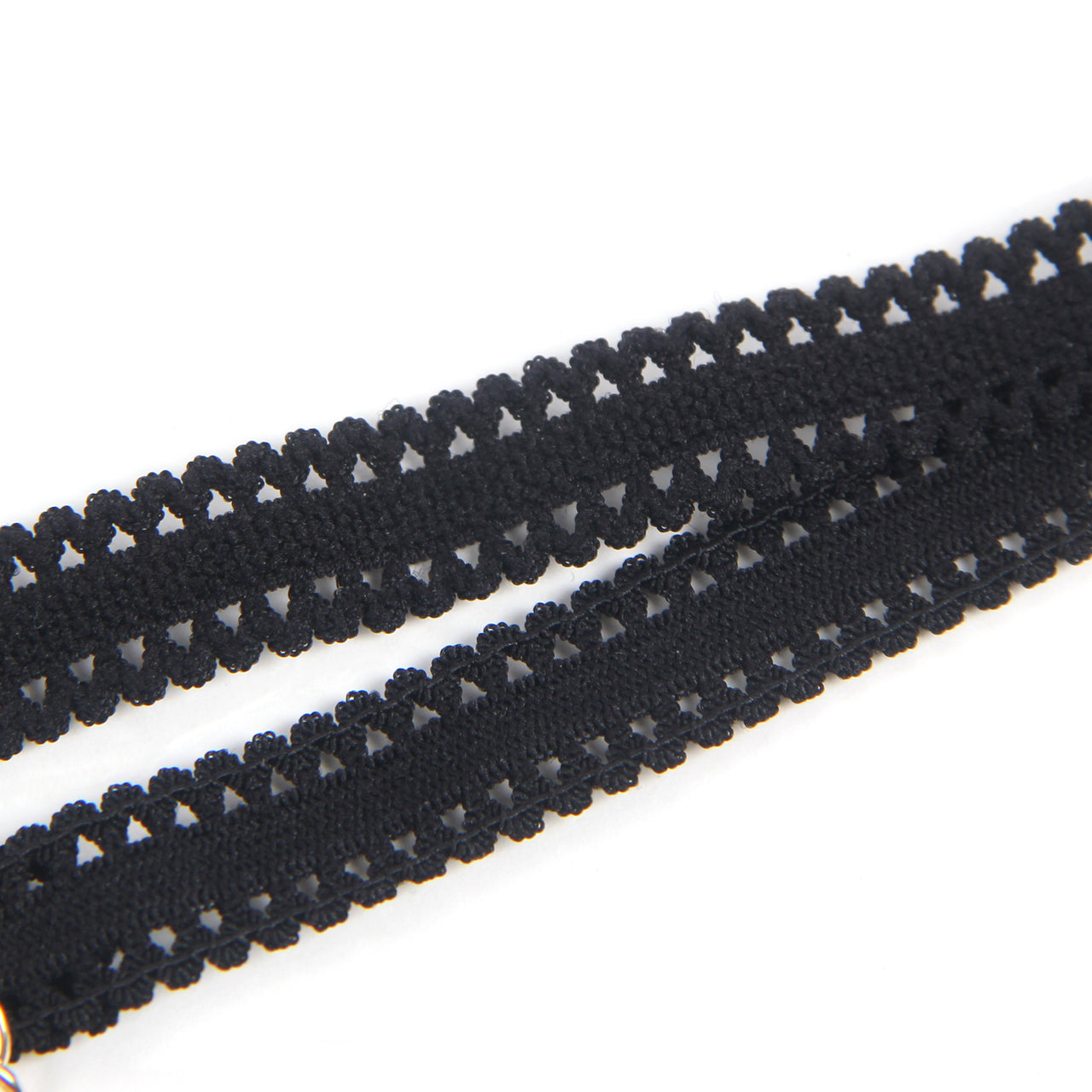 Fashionable Gold Four Layer Chain Leg Garter by Scandals - An essential piece for adding elegance to your lingerie collection.