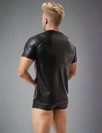 Thumbnail for a man wearing a black shirt and shorts