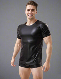 Thumbnail for a man wearing a black shirt and shorts