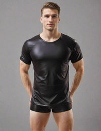 Thumbnail for a man in a black shirt and shorts