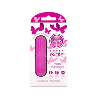 Thumbnail for a package of pink excitte with butterflies on it