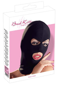 Thumbnail for a box with a woman wearing a black mask