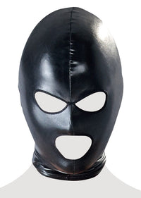 Thumbnail for a man wearing a black mask with white eyes