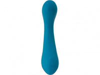 The Swan Curve - Squeeze Control G-Spot Vibrator in Teal