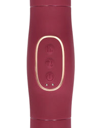 Loveline Double-Sided Thrusting Vibrator - 10 Vibration Modes, 13 Inch Length, USB Rechargeable