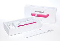 Lifestyle image showcasing the OhMiBod Freestyle G-Spot Vibrator, enhancing romantic escapades with its music-driven vibration feature.