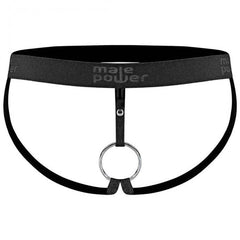 Male Power Men's Cock Ring Jockstrap – Black