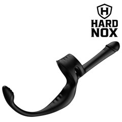 Explore new heights of satisfaction with the Hard Nox Drive Shaft 3-in-1 Pleasure Harness, an elegant combination of a cock ring, girth enhancer, and butt plug.