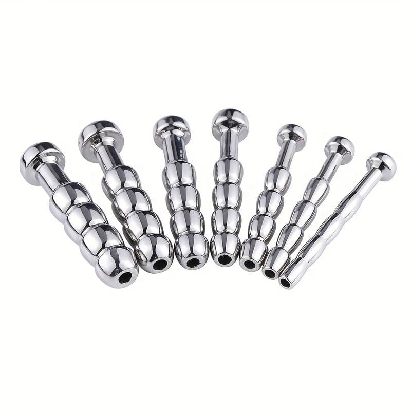 Short Beaded Penis Plug Urethral Plugs and Rings Scandals 