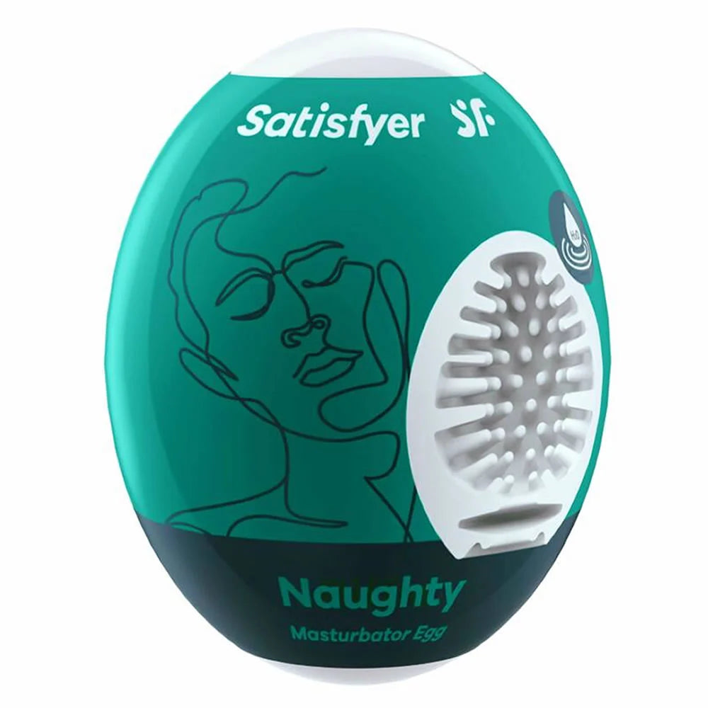 Naughty Masturbator Egg - Intense Stimulation with Hydro-Active Material
