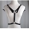 Thumbnail for Women’s Gothic PU Leather Angel Wings Harness Belt, Adjustable Body Bra for Cosplay & Parties