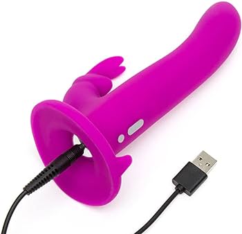 a purple device with a cord attached to it