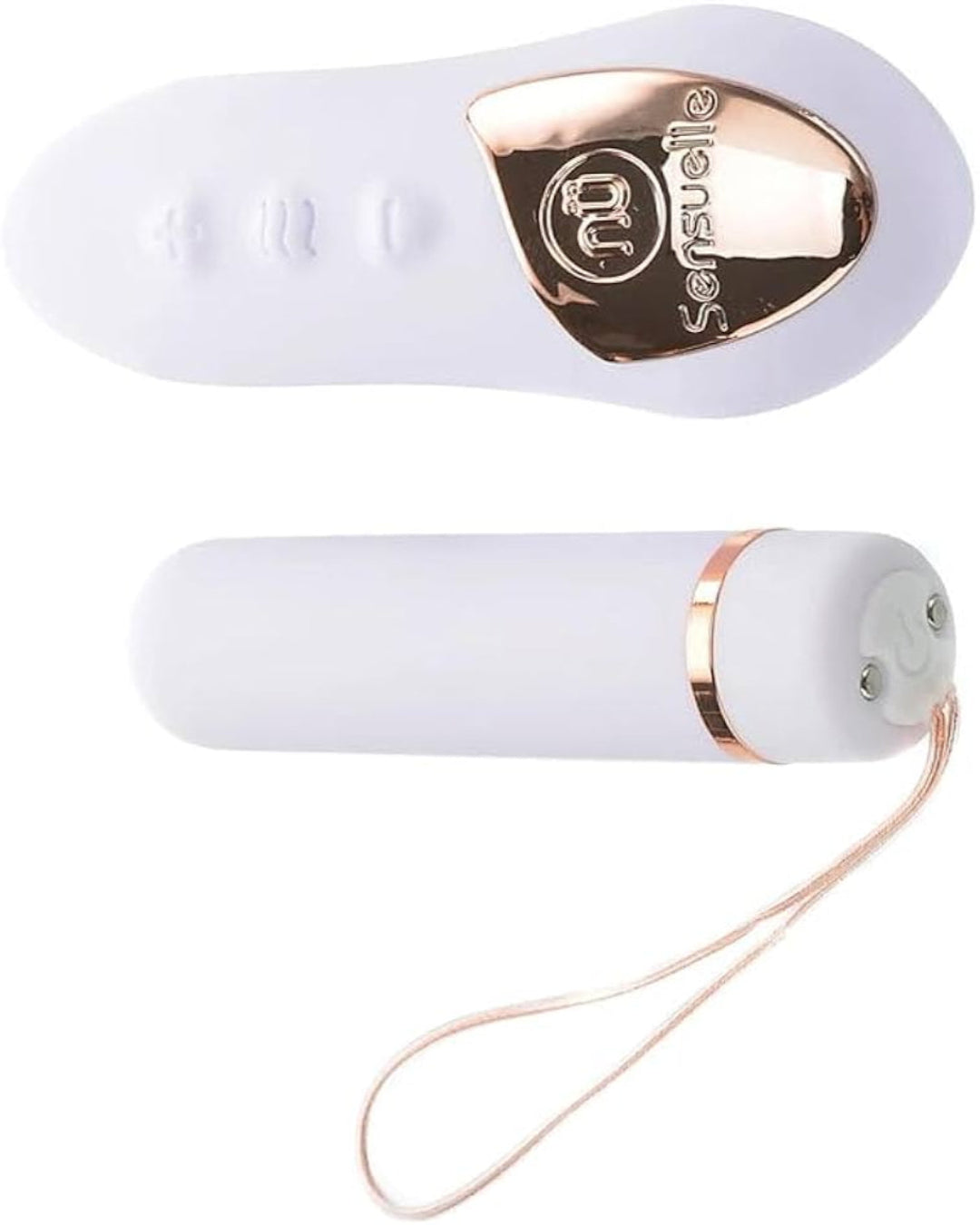 Nu Sensuelle Remote Control Pleasure Panty Vibrator 15 Function White