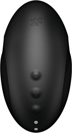 Rechargeable clitoral stimulator with vibration programmes