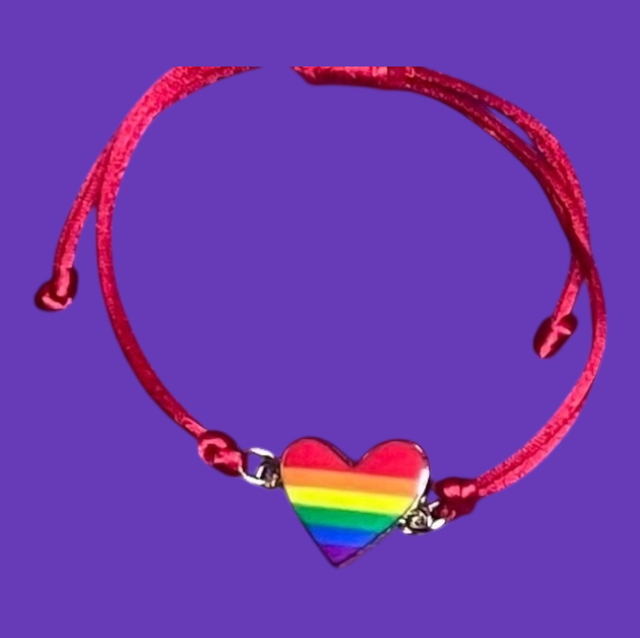 Swing Bling Adjustable Pride Bracelet