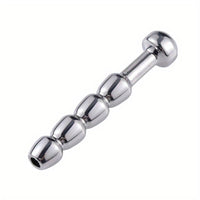 Thumbnail for Short Beaded Penis Plug Urethral Plugs and Rings Scandals 8mm 