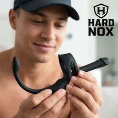 Elevate your intimate moments with the Hard Nox Drive Shaft 3-in-1 Pleasure Harness, expertly crafted for couples seeking enhanced stimulation and versatility in play.