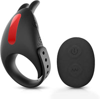 Adjustable Vibrating Cock Ring For Couple