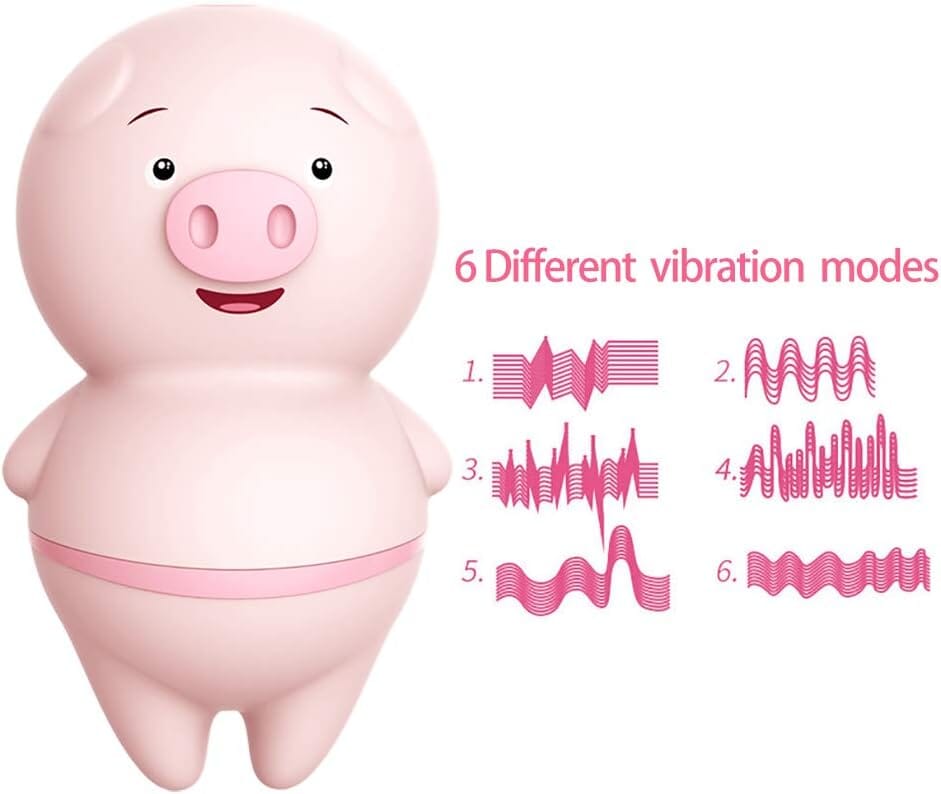 Little Piggie Flickering Tongue Vibrator Clitoral vibrator Scandals 