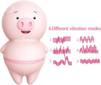 Thumbnail for Little Piggie Flickering Tongue Vibrator Clitoral vibrator Scandals 
