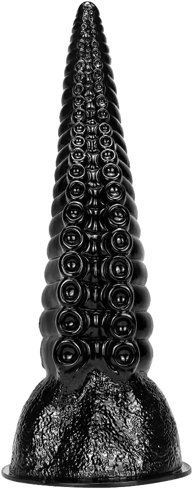 14 Inch Super Realistic Silicone Thick Monster Thrusting Tentacle Dildo with Strong Suction Cup