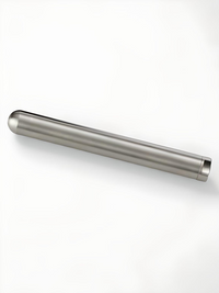 Stainless steel vibrator accessory for the Aneros Vice Silicone Vibrating Prostate Massager, illustrating its polished finish and luxury feel.