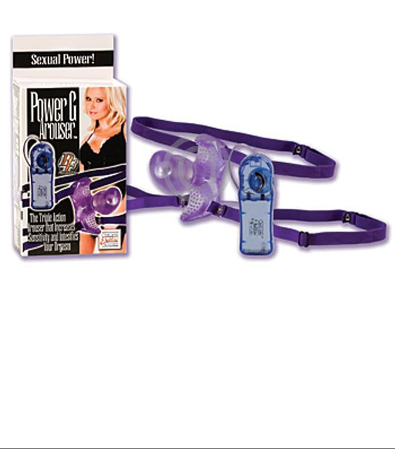 Power G Arouser Vibrating Strap On