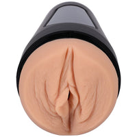 Elegant display of Doc Johnson Main Squeeze Sybil ULTRASKYN Stroker Pussy featuring intricate details that enhance pleasure and realism.