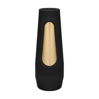 Thumbnail for a black and gold item is shown on a white background