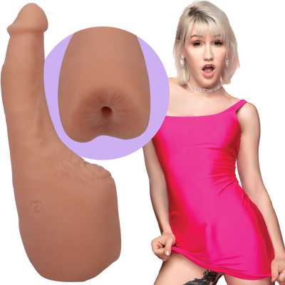 Dildo with Penetrable Ass Lena Moon - Realistic ULTRASKYN Texture 