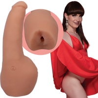 Thumbnail for Dildo with Penetrable Ass Natalie Mars - Realistic ULTRASKYN Texture