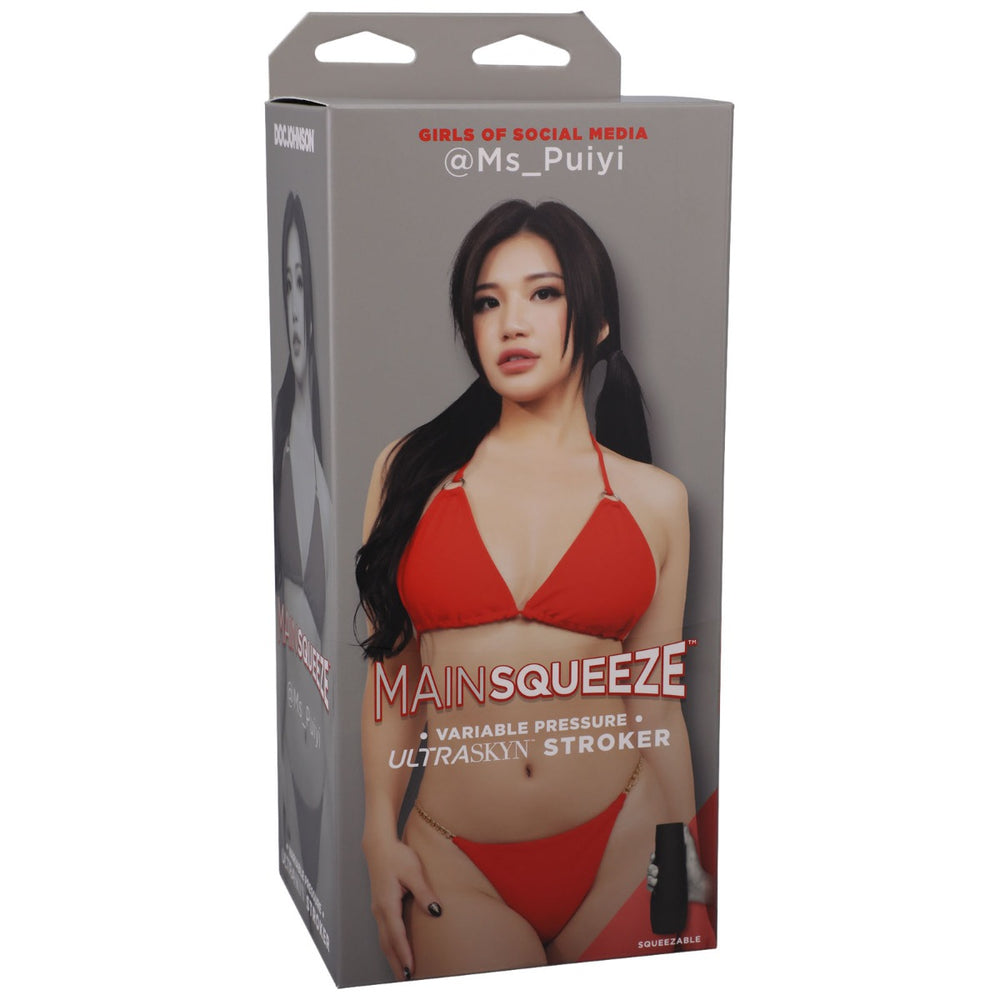 Main Squeeze Girls Of Social Media ULTRASKYN Masturbator featuring a realistic pussy design inspired by @Ms_Puiyi.