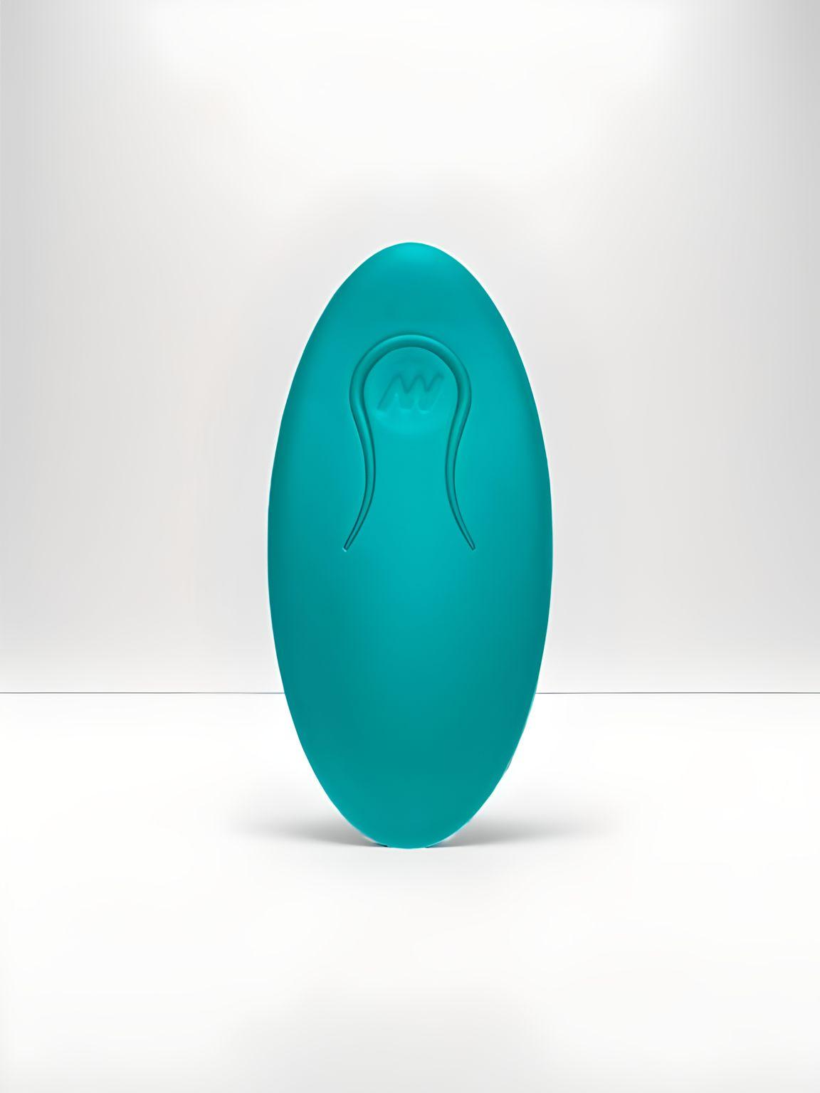 Remote control butt plug from Doc Johnson A-Play Vibe Adventurous collection, featuring a smooth teal finish and ergonomic shape for ultimate comfort.