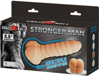 Elegant packaging of the Crazy Bull Stronger Man Stroker Extender, ideal for gifting and intimate experiences.