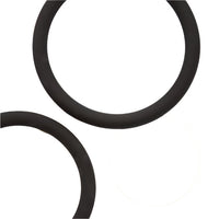 Thumbnail for Scandals Trinity Triple 3 Size Silicone Cock Ring Set - Black