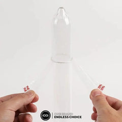 EXS Pull Non-Latex Condoms – Ultra-Thin, Hypoallergenic, Pre-Lubricated