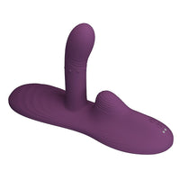 Pretty Love Luka (Purple) elegant vibrating grinding pad showcasing its luxurious design for pleasurable relaxation.