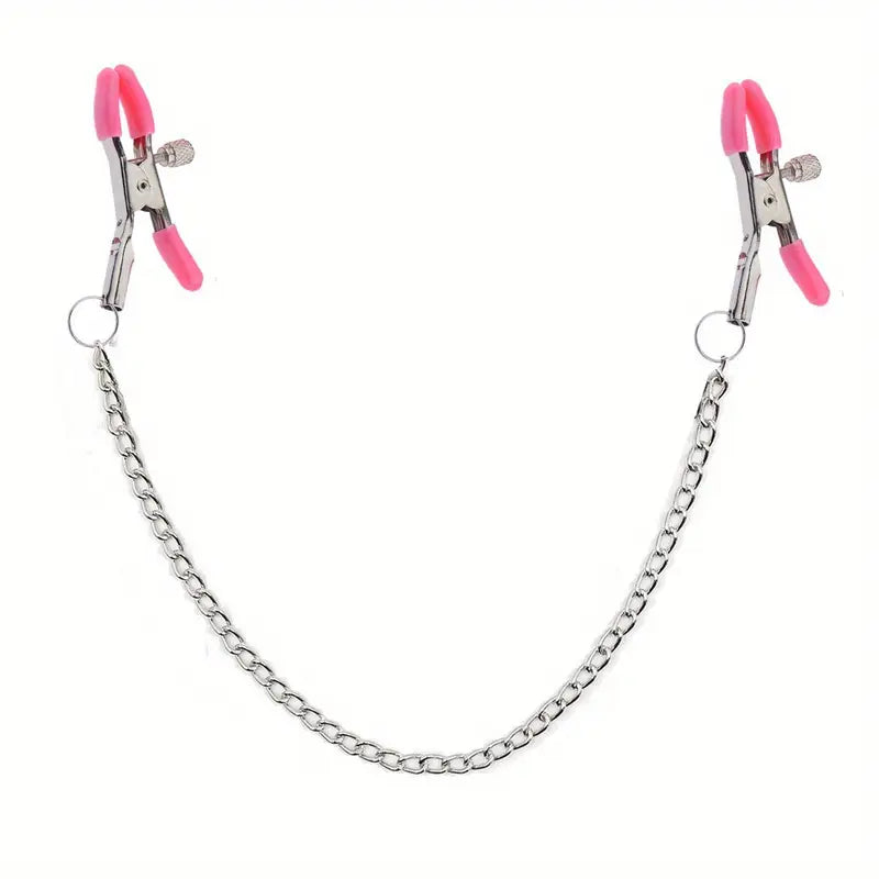 Scandals Classic Adjustable Nipple Clamps with Chain