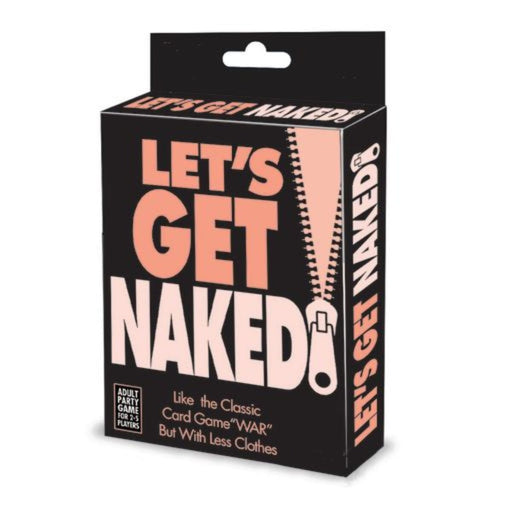 Lets Get Naked Party Card Game Dice Sets & Games Little Genie (ABS) 
