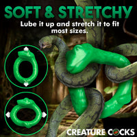 Creature Cocks Serpentine Snake Fantasy Silicone Cock Ring