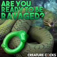 Creature Cocks Serpentine Snake Fantasy Silicone Cock Ring